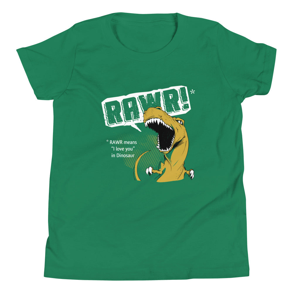 Rawr Means I Love You Kid's Youth Tee product image 1