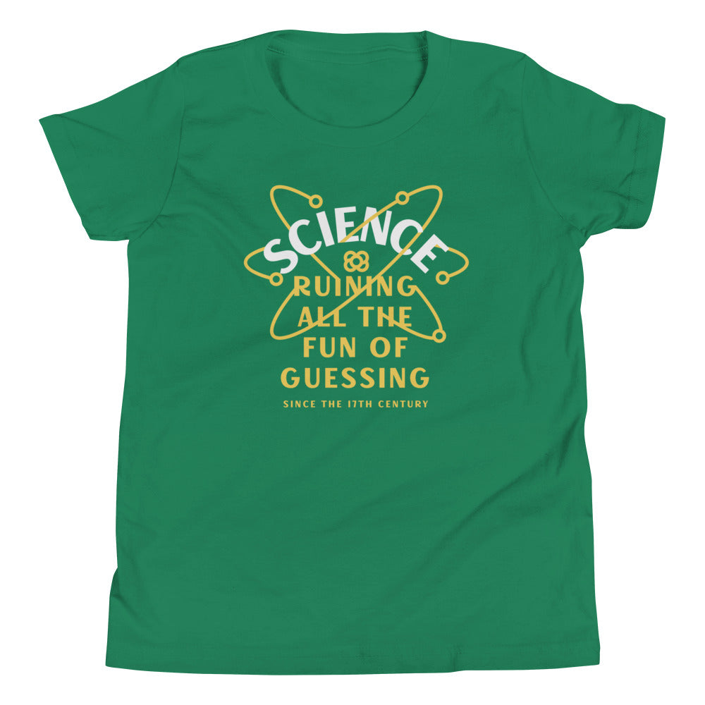 Science Ruining All The Fun Of Guessing Kid's Youth Tee product image 7