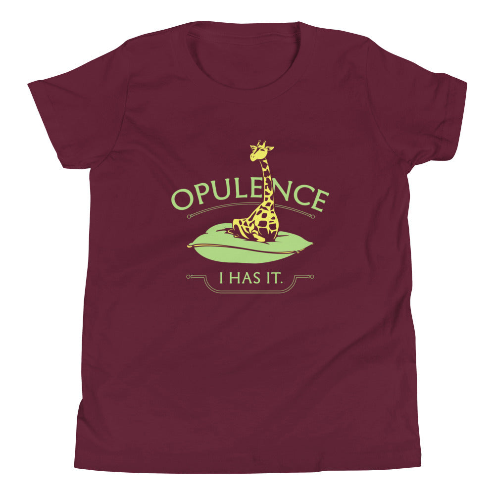 Opulence, I Has It. Kid's Youth Tee product image 3