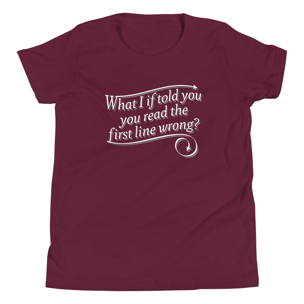 What I If Told You Kid's Youth Tee product image 3