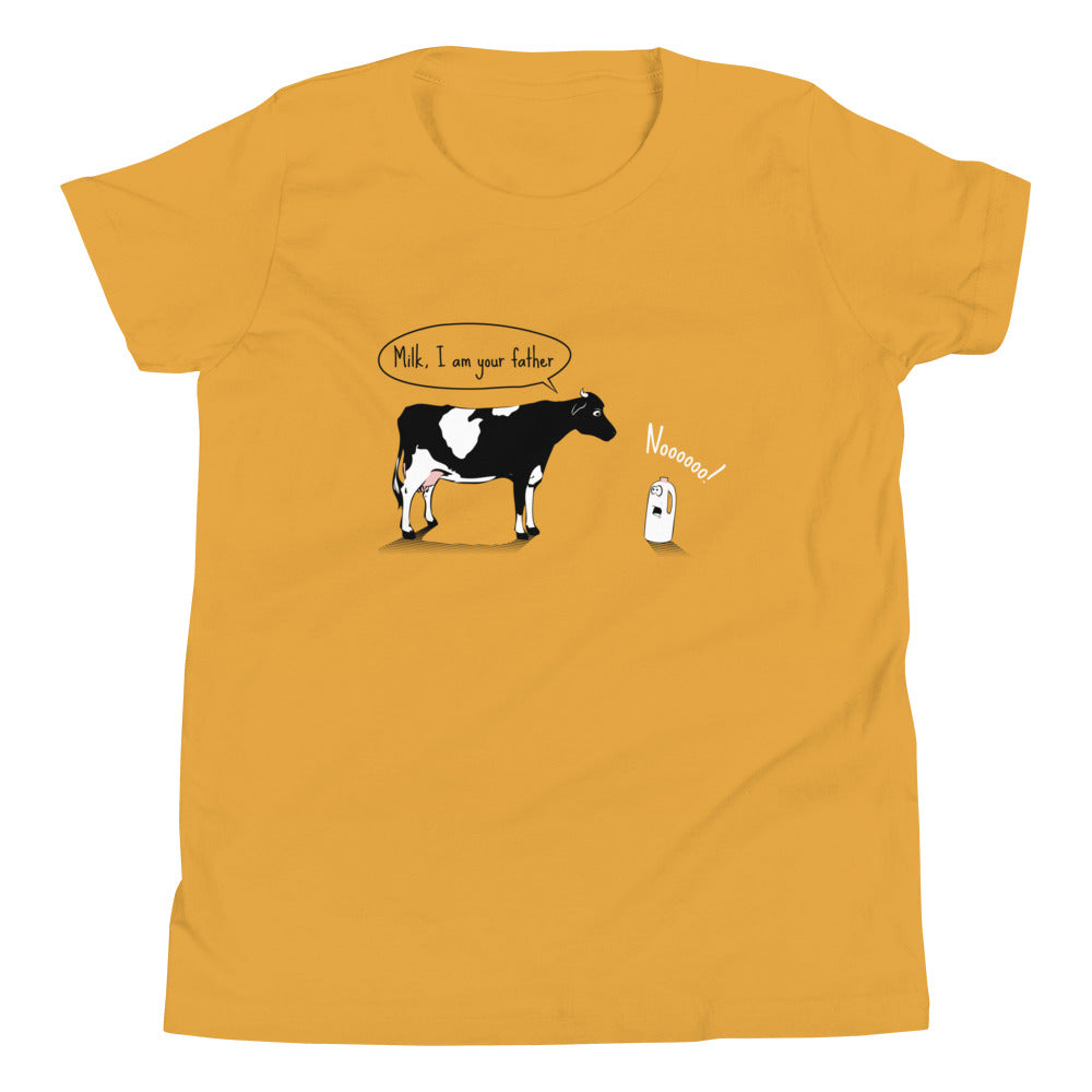 Milk, I am your father Kid's Youth Tee product image 3