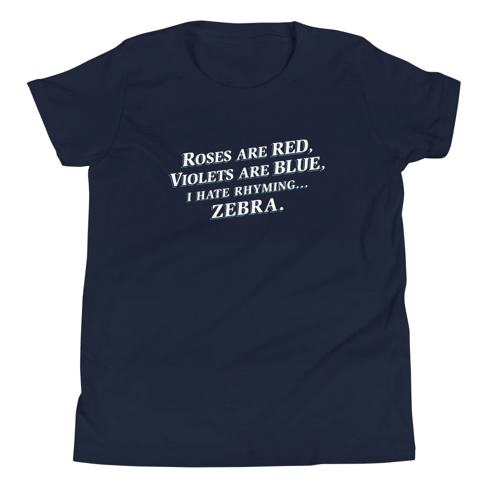 I Hate Rhyming Kid's Youth Tee product image 1