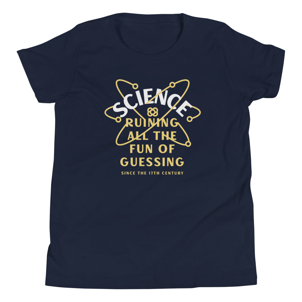 Science Ruining All The Fun Of Guessing Kid's Youth Tee product image 3