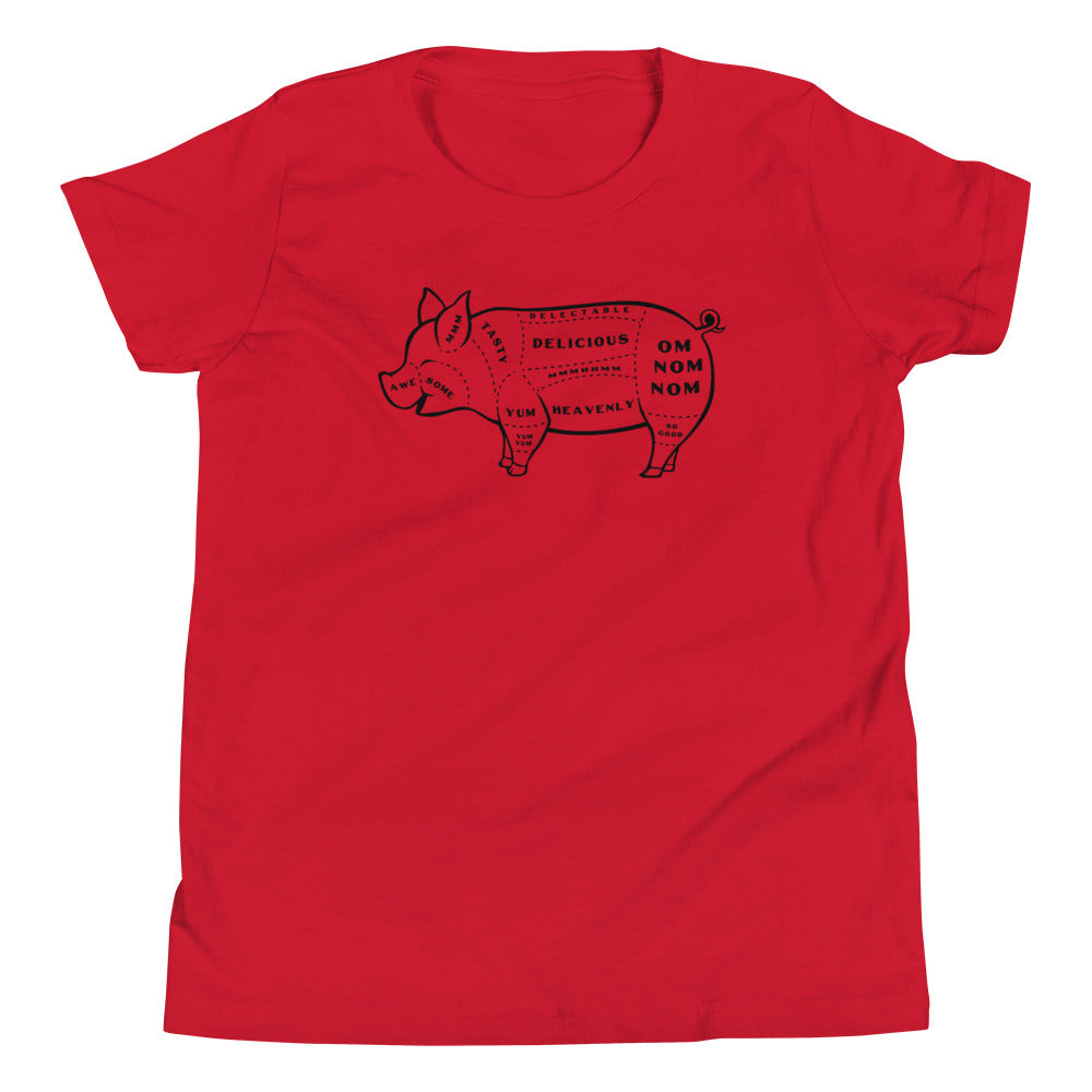 Tasty Pig Cuts Kid's Youth Tee product image 2
