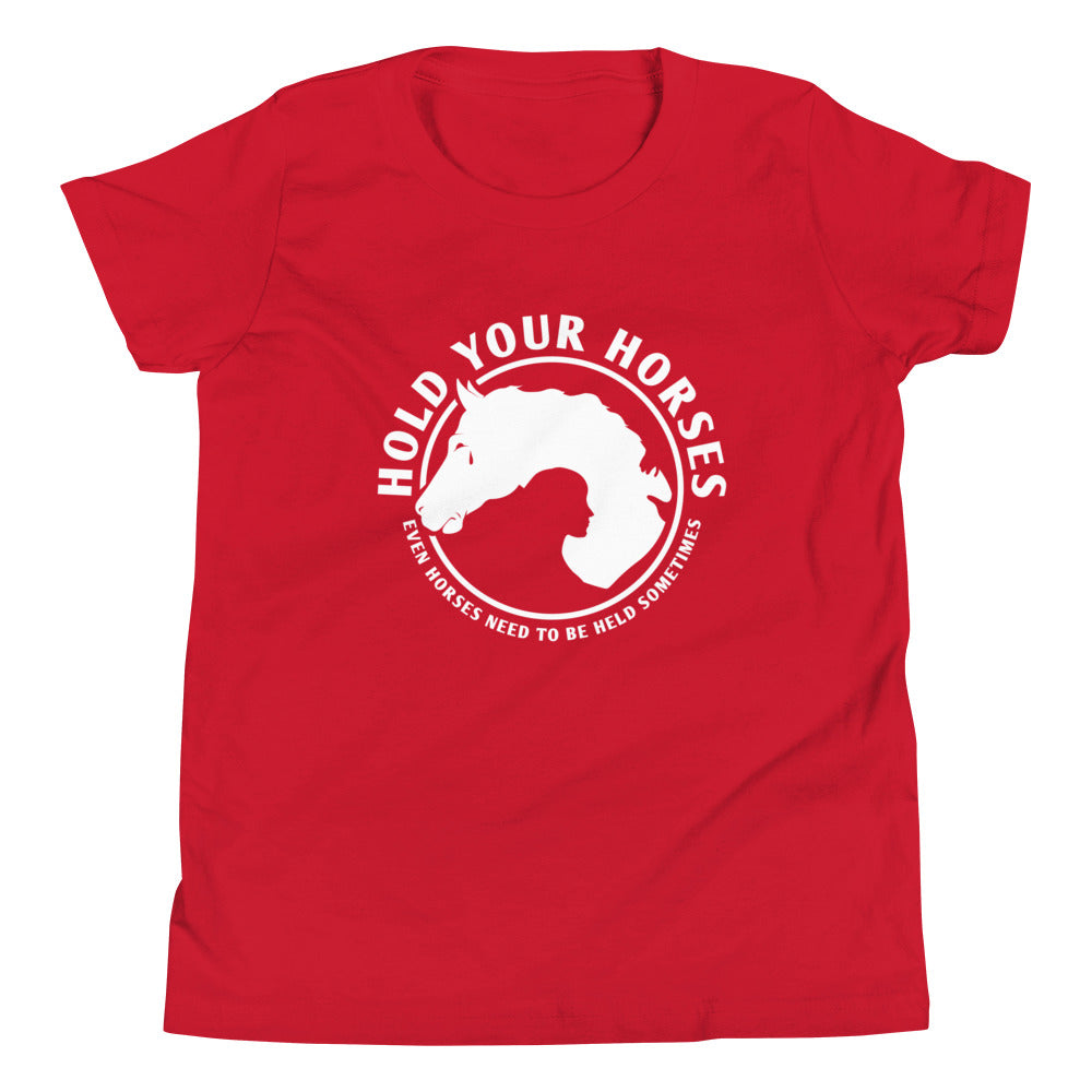 Hold Your Horses Kid's Youth Tee product image 5