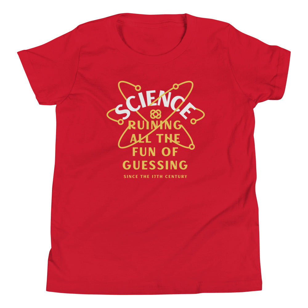 Science Ruining All The Fun Of Guessing Kid's Youth Tee product image 5