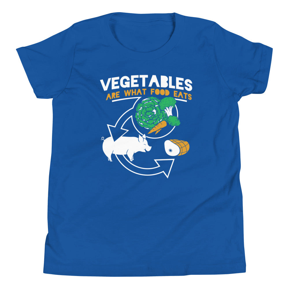 Vegetables Are What Food Eats Kid's Youth Tee product image 5