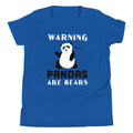 Warning, Pandas Are Bears Kid's Youth Tee product image 1