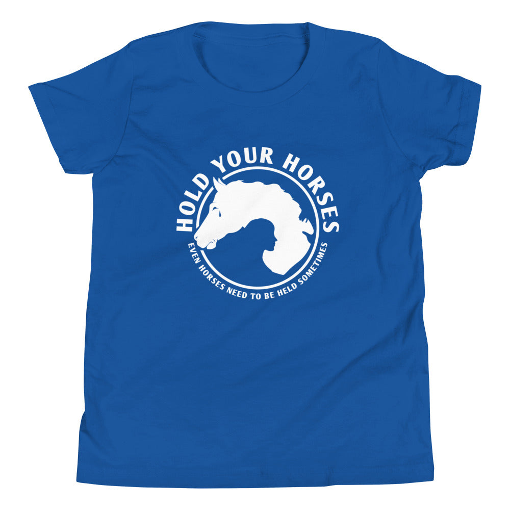Hold Your Horses Kid's Youth Tee product image 1