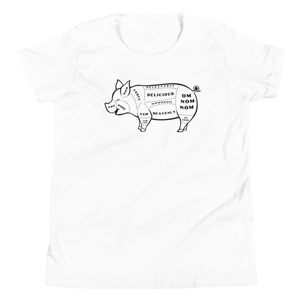 Tasty Pig Cuts Kid's Youth Tee product image 5
